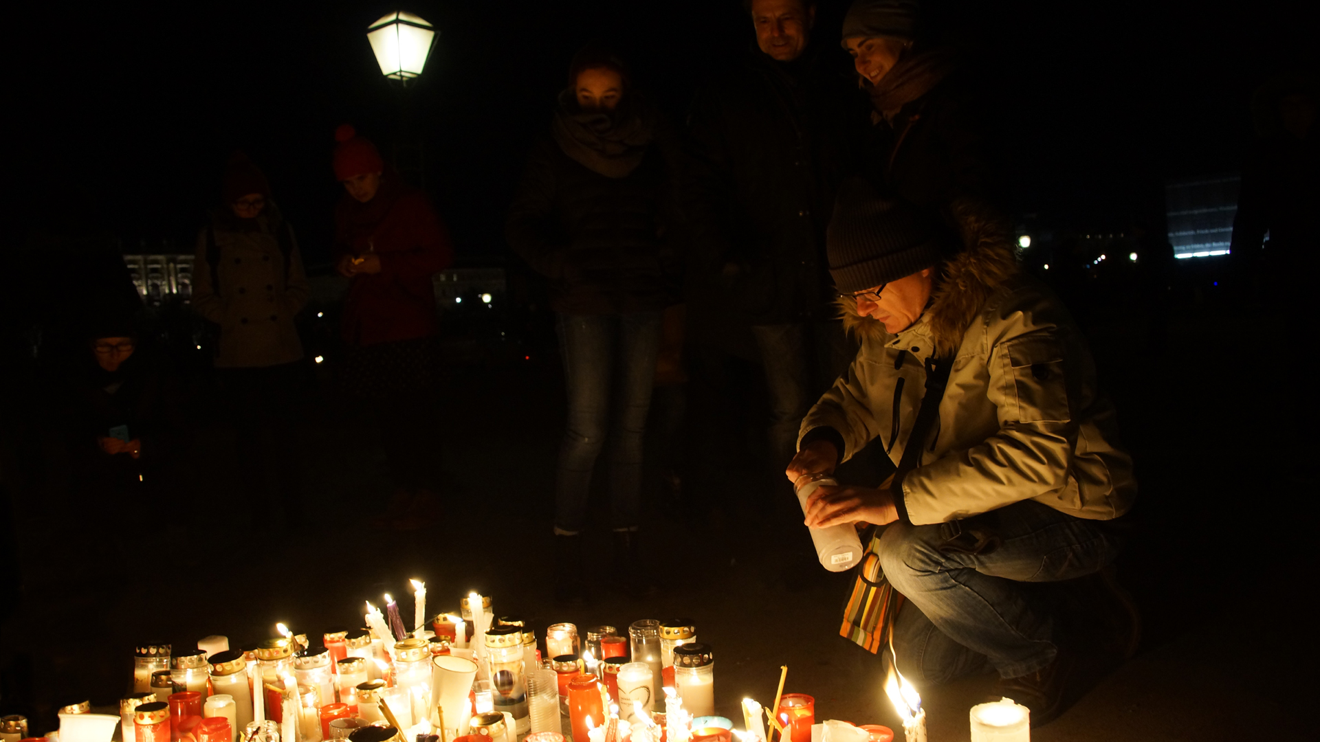 Fotostrecke Mein Europa 38: Lichtermeer für Ute Bock (1942-2018)