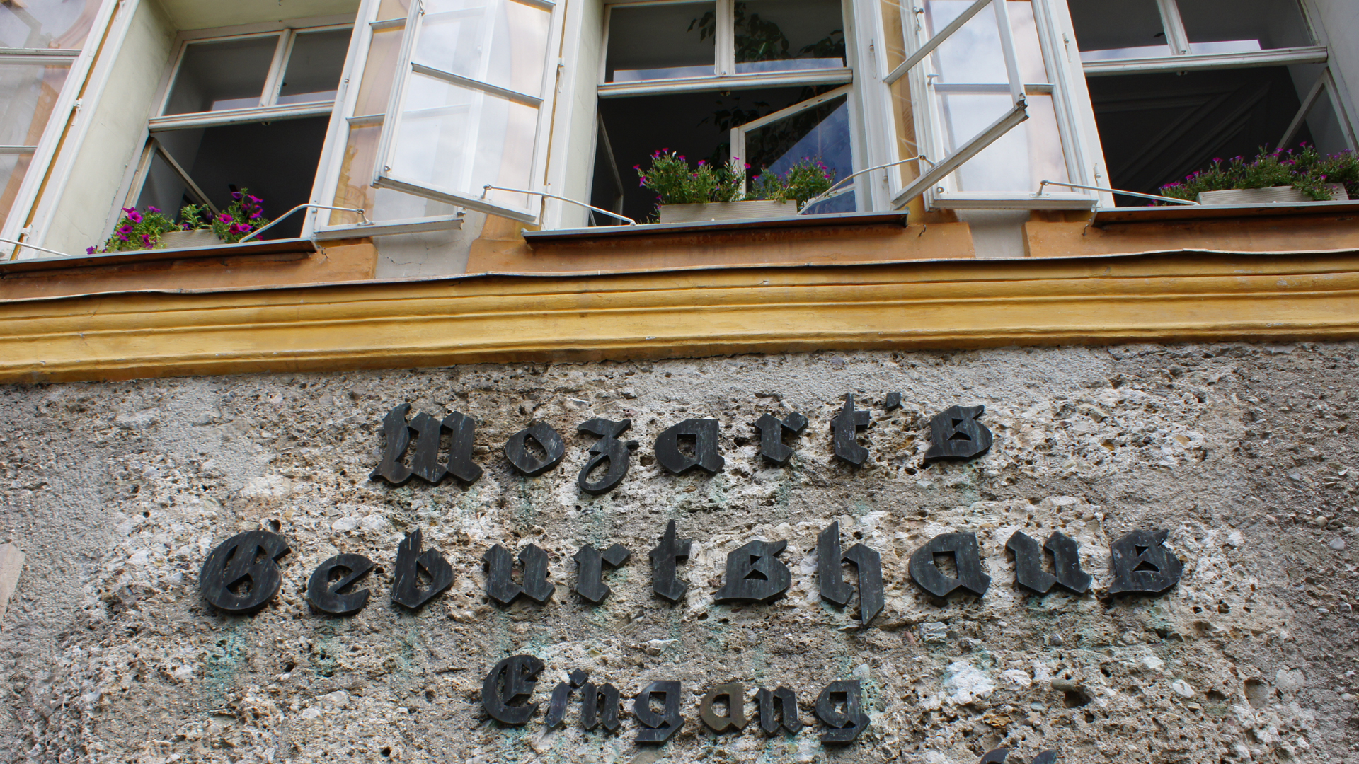 Fotostrecke Mein Europa 40: Geburtshaus von Wolfgang Amadeus Mozart (1756-1791)