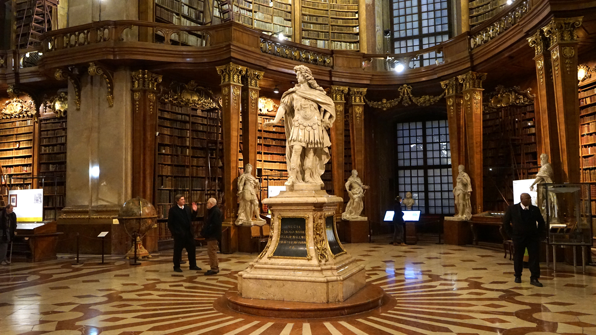 Fotostrecke Mein Europa 45: Prunksaal der Österreichischen Nationalbibliothek, Wien